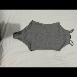 Grey bodysuit